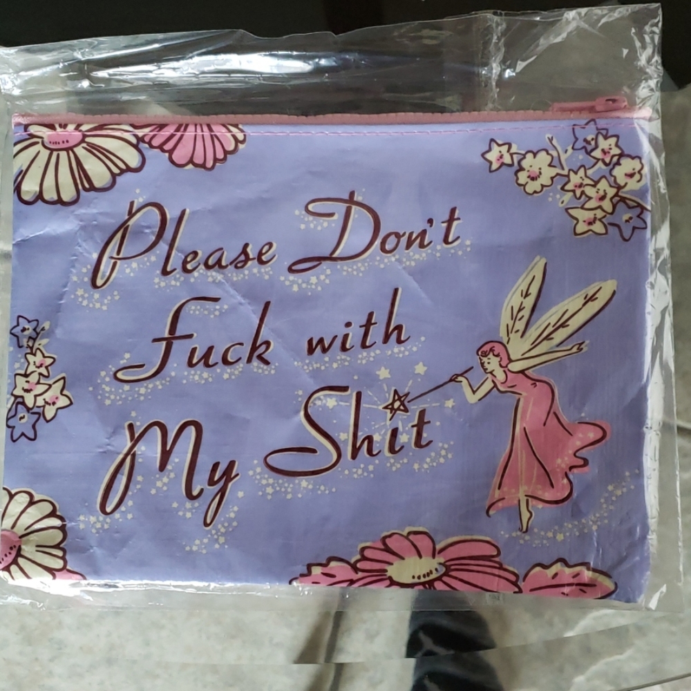 Zipper pouch.